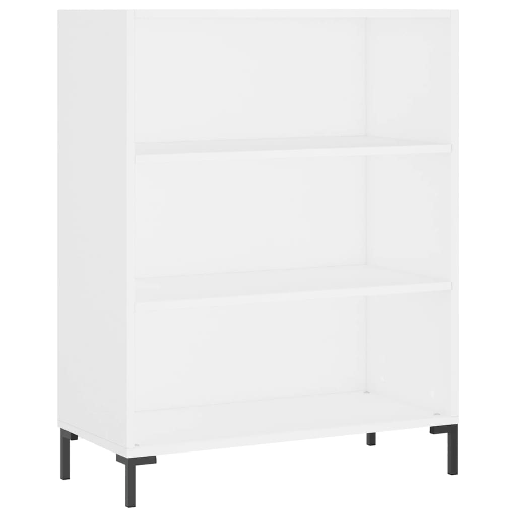 Credenza Bianca 69,5x34x180 cm in Legno Multistrato 3200065