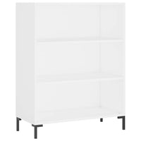 Credenza Bianca 69,5x34x180 cm in Legno Multistrato 3200065
