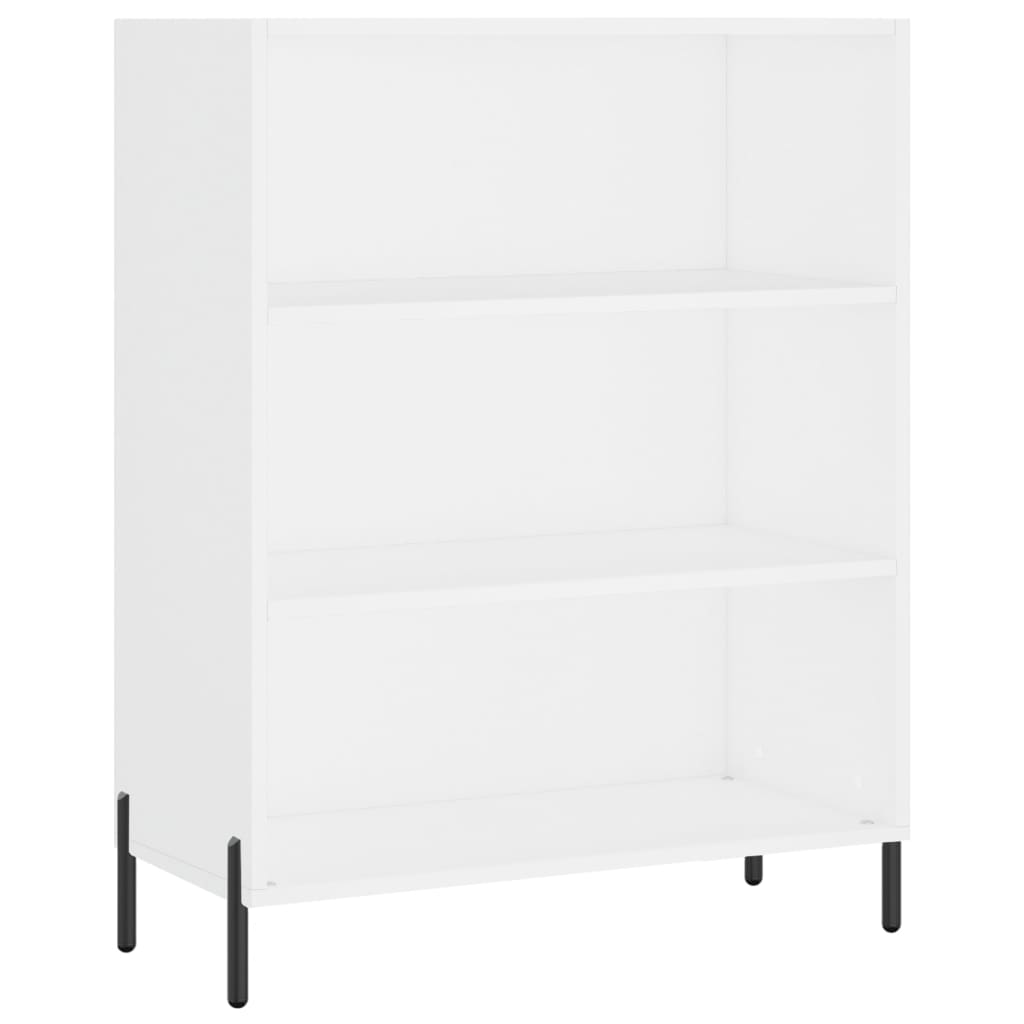 Credenza Bianca 69,5x34x180 cm in Legno Multistrato 3200073