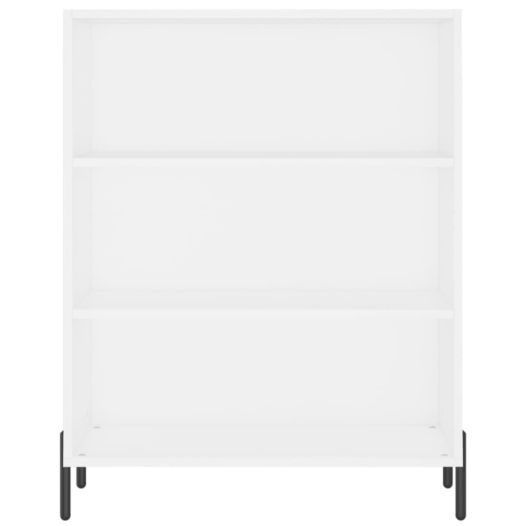 Credenza Bianca 69,5x34x180 cm in Legno Multistrato 3200073