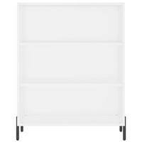 Credenza Bianca 69,5x34x180 cm in Legno Multistrato 3200073