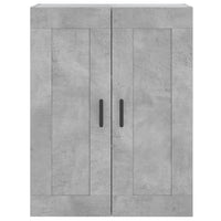 Credenza Grigio Cemento 69,5x34x180 cm in Legno Multistrato 3200077