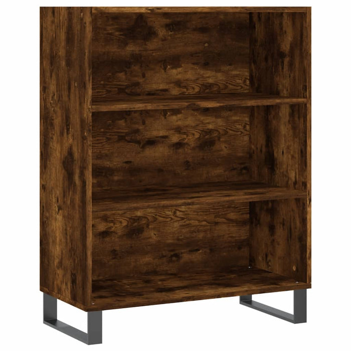 Credenza Rovere Fumo  69,5x34x180 cm in Legno Multistrato 3200094