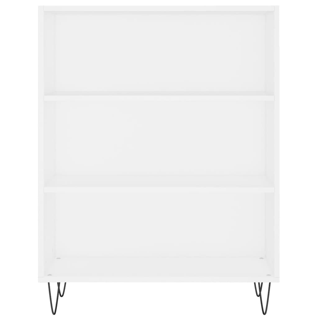 Credenza Bianca 69,5x34x180 cm in Legno Multistrato 3200097