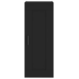 Credenza Nera 34,5x34x180 cm in Legno Multistrato 3200130