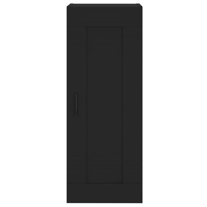 Credenza Nera 34,5x34x180 cm in Legno Multistrato 3200146