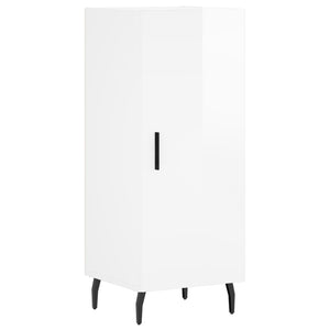 Credenza 34,5x34x180 cm in Legno Multistrato Bianco Lucido 3200147