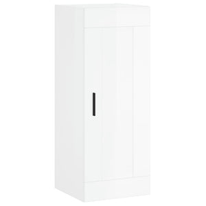 Credenza 34,5x34x180 cm in Legno Multistrato Bianco Lucido 3200147