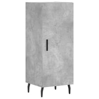 Credenza Grigio Cemento 34,5x34x180 cm in Legno Multistrato 3200149