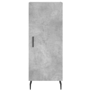 Credenza Grigio Cemento 34,5x34x180 cm in Legno Multistrato 3200149