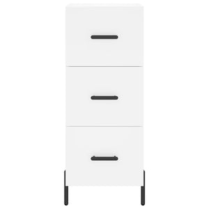 Credenza Bianca 34,5x34x180 cm in Legno Multistrato 3200201