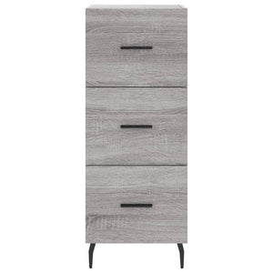Credenza Grigio Sonoma 34,5x34x180 cm in Legno Multistrato 3200215