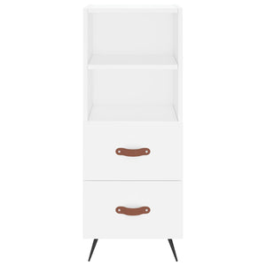 Credenza Bianca 34,5x34x180 cm in Legno Multistrato 3200233