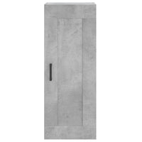 Credenza Grigio Cemento 34,5x34x180 cm in Legno Multistrato 3200261