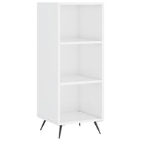 Credenza 34,5x34x180 cm in Legno Multistrato Bianco Lucido 3200299