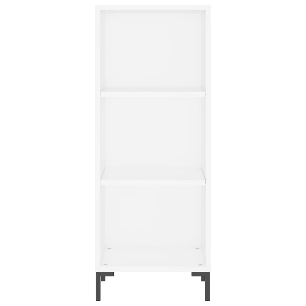 Credenza Bianca 34,5x34x180 cm in Legno Multistrato 3200321