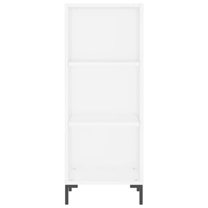 Credenza Bianca 34,5x34x180 cm in Legno Multistrato 3200321