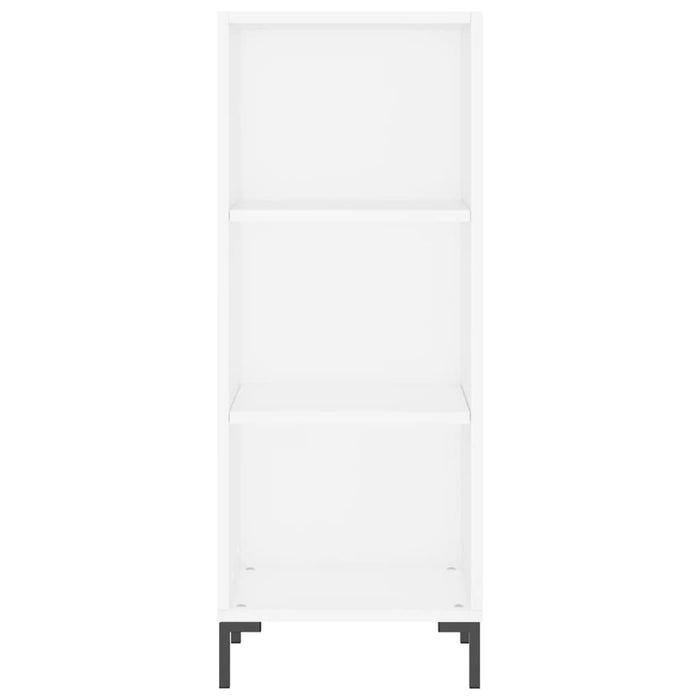 Credenza Bianca 34,5x34x180 cm in Legno Multistrato 3200321