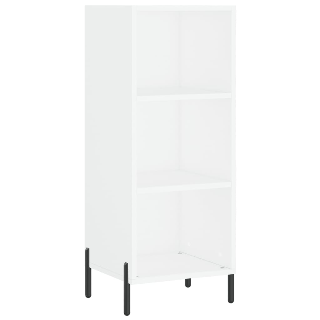 Credenza Bianca 34,5x34x180 cm in Legno Multistrato 3200329