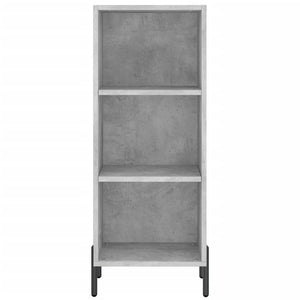 Credenza cassettiera mobile contenitore organizer cucina soggiorno salotto alto 345 x 34 x 180 cm legno ingegnerizzato grigio 02_0034298