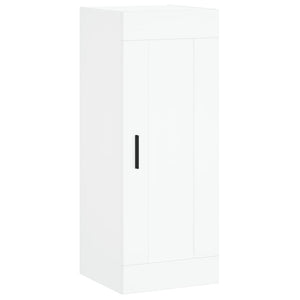 Credenza Bianca 34,5x34x180 cm in Legno Multistrato 3200401