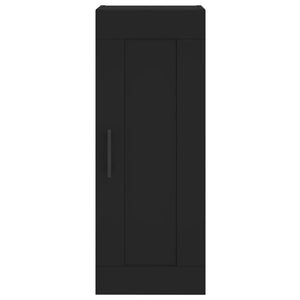 Credenza Nera 34,5x34x180 cm in Legno Multistrato 3200410