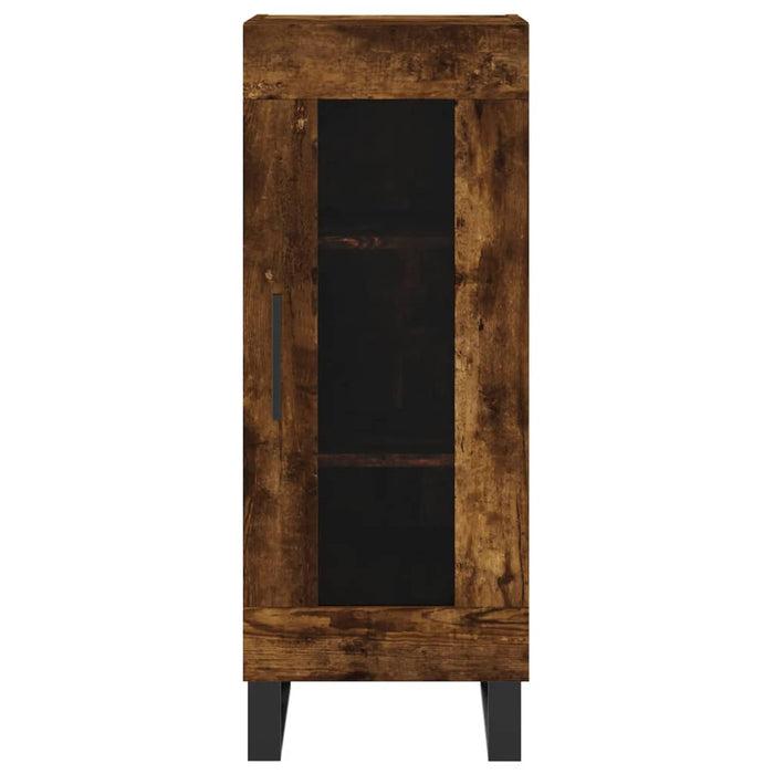 Credenza Rovere Fumo 34,5x34x180 cm in Legno Multistrato 3200414