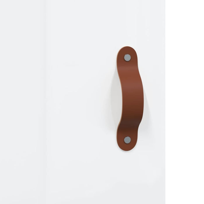 Credenza 34,5x34x180 cm in Legno Multistrato Bianco Lucido 3200427