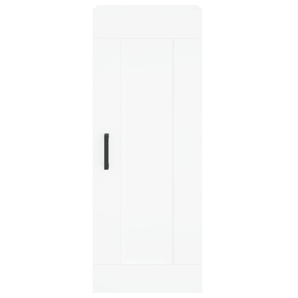 Credenza cassettiera mobile contenitore organizer cucina soggiorno salotto alto 345 x 34 x 180 cm legno ingegnerizzato bianco 02_0032303