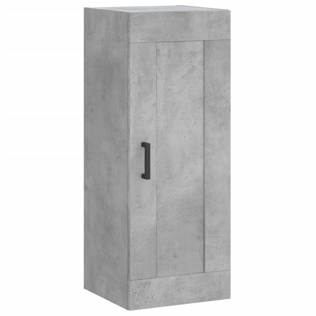 Credenza Grigio Cemento 34,5x34x180 cm in Legno Multistrato 3200453