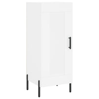 Credenza Bianca 34,5x34x180 cm in Legno Multistrato 3200457