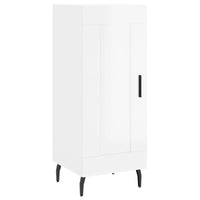 Credenza 34,5x34x180 cm in Legno Multistrato Bianco Lucido 3200467