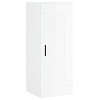 Credenza 34,5x34x180 cm in Legno Multistrato Bianco Lucido 3200467