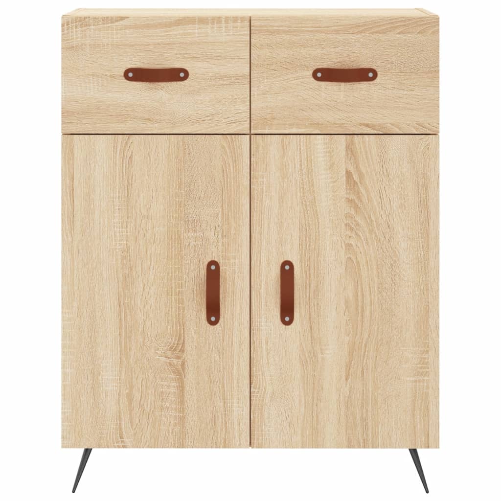 Credenza Rovere Sonoma 69,5x34x180 cm in Legno Multistrato 3200492
