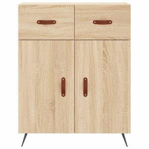 Credenza Rovere Sonoma 69,5x34x180 cm in Legno Multistrato 3200492
