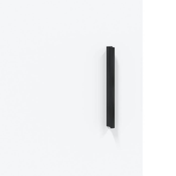 Credenza cassettiera mobile contenitore organizer cucina soggiorno salotto alto 695 x 34 x 180 cm legno ingegnerizzato bianco 02_0032715