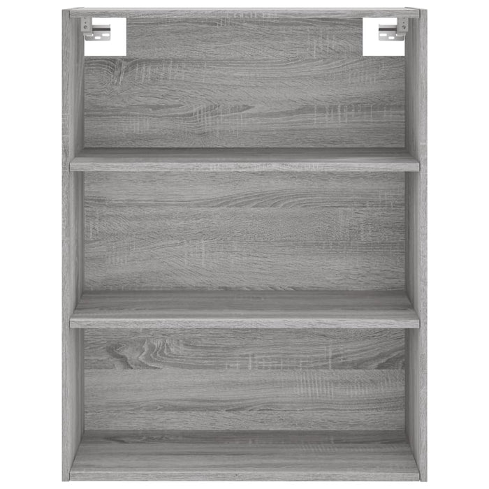 Credenza Grigio Sonoma 69,5x34x180 cm in Legno Multistrato 3200535