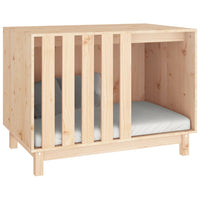 Casetta per Cani 90x60x67 cm in Legno Massello di Pino cod mxl 67112