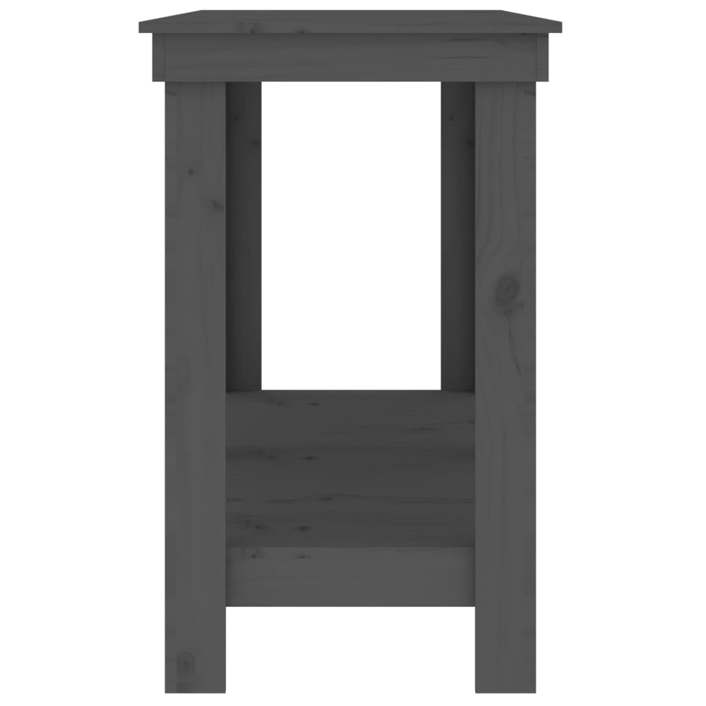 Banco da Lavoro Grigio 140x50x80 cm in Legno Massello di Pino cod mxl 24735