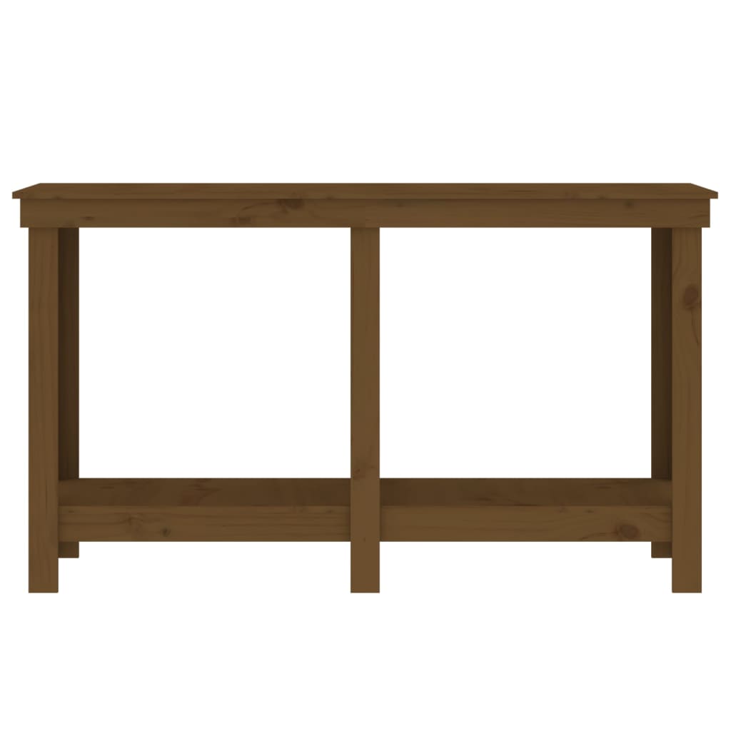 Banco da Lavoro Miele 140x50x80 cm in Legno Massello di Pino