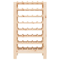 Portavini 61,5x30x107,5 cm in Legno Massello di Pino 822541