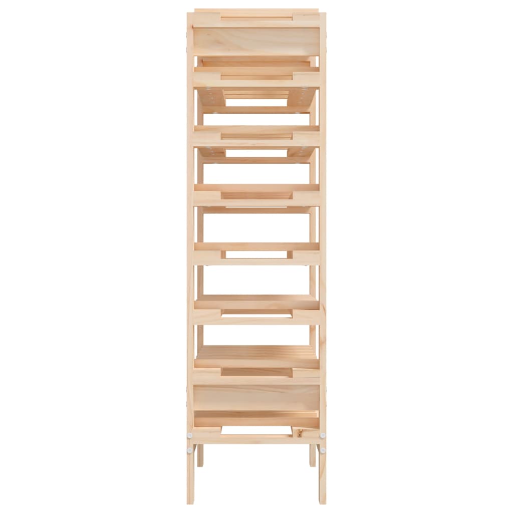 Portavini 61,5x30x107,5 cm in Legno Massello di Pino 822541