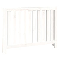 Copertura Termosifone Bianca 108,5x19x84 cm Legno Massello Pino cod mxl 76966