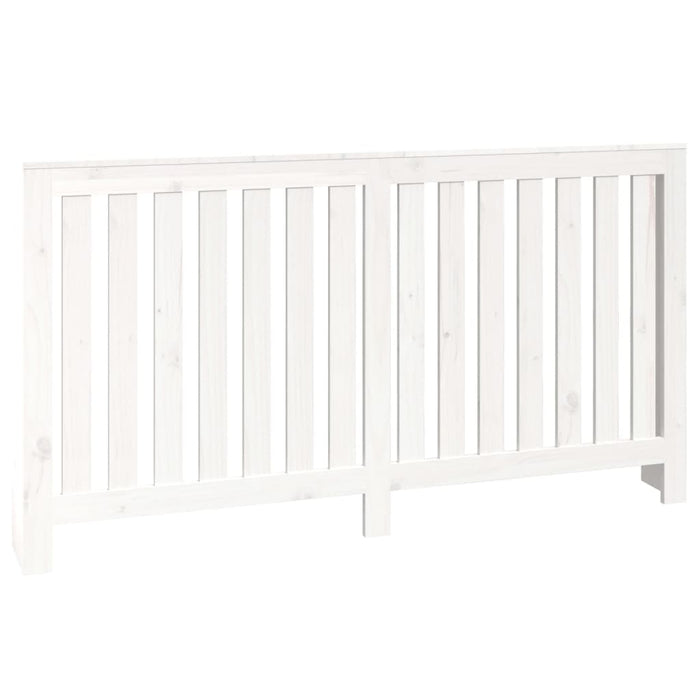 Copertura Termosifone Bianca 153x19x84 cm Legno Massello Pino cod mxl 72736