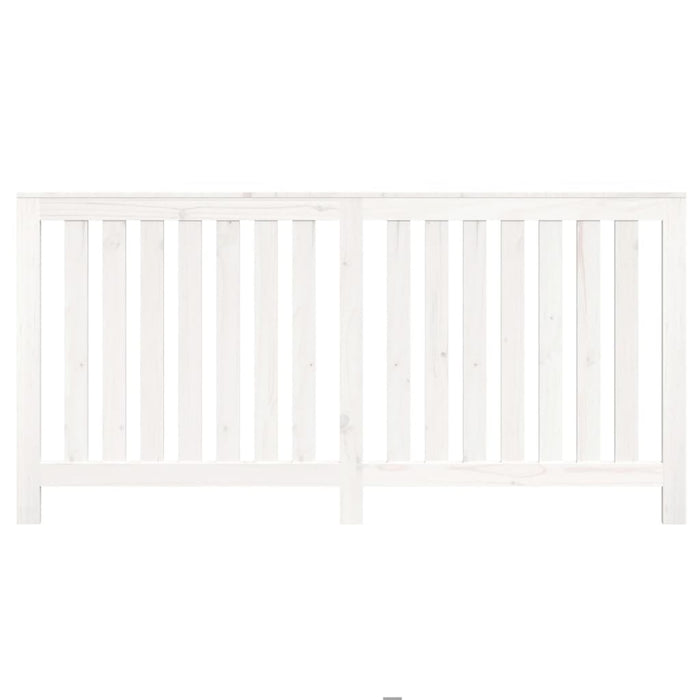 Copertura Termosifone Bianca 169x19x84 cm Legno Massello Pino cod mxl 68878