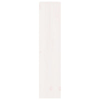 Copertura Termosifone Bianca 79,5x19x84 cm Legno Massello Pino 822592