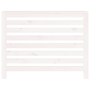 Copertura Termosifone Bianca 108,5x19x84 cm Legno Massello Pino cod mxl 71546