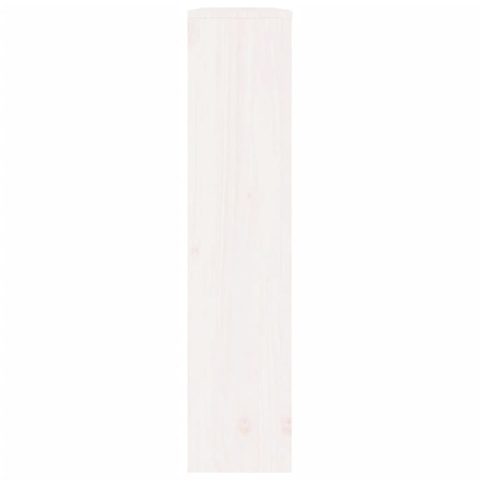 Copertura Termosifone Bianca 108,5x19x84 cm Legno Massello Pino cod mxl 71546