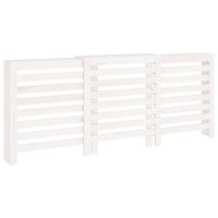 Copertura Termosifone Bianca 210x21x85 cm Legno Massello Pino cod mxl 71096