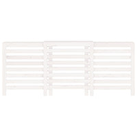 Copertura Termosifone Bianca 210x21x85 cm Legno Massello Pino cod mxl 71096